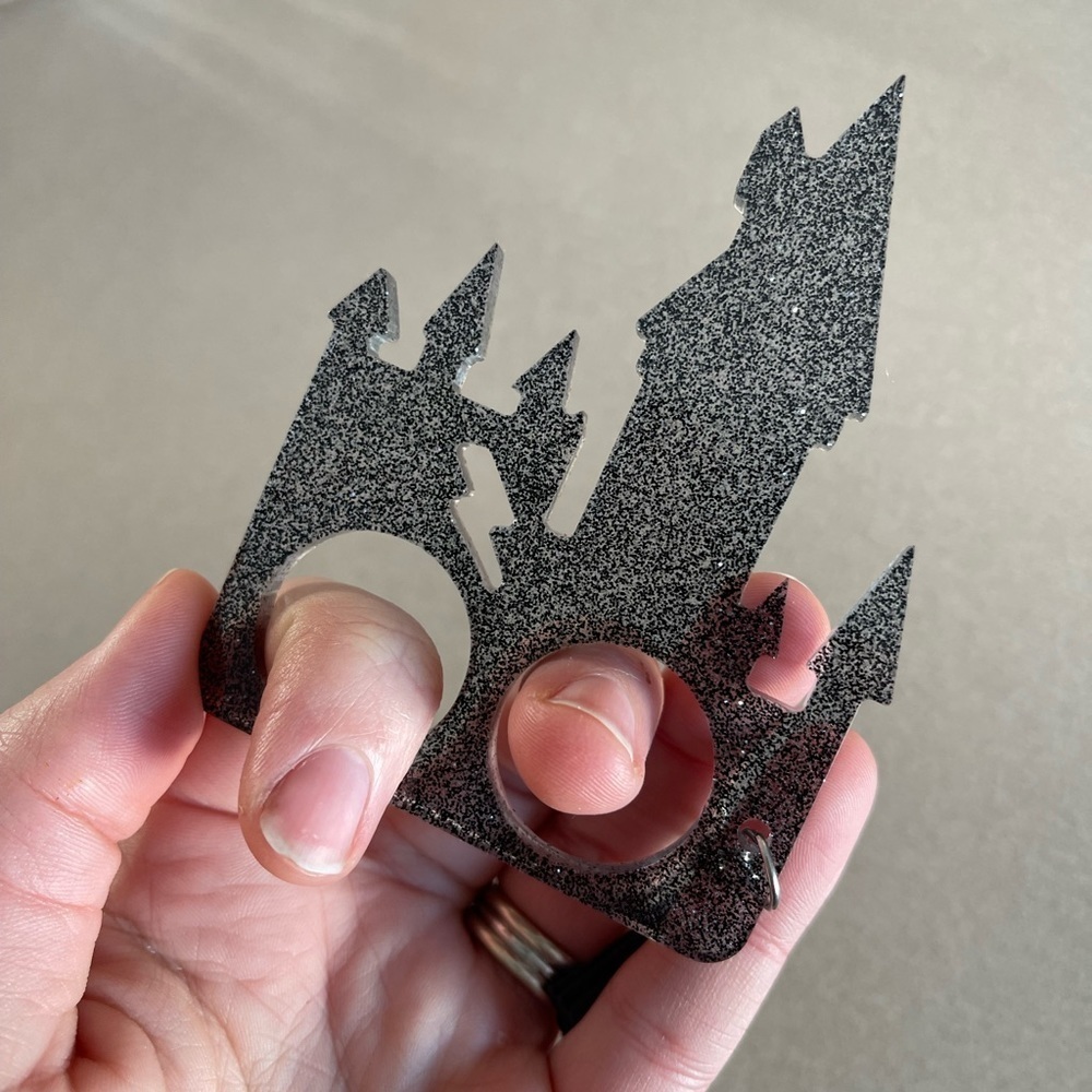 🎉🎉HP🎉🎉 Handmade Harry Potter Hogwarts Safe Keychain - Picture 2 of 7